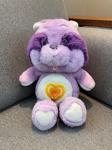 Vintage Care Bear Cousins Bright Heart Waschbär 1984 Plüsch Kenner - Bild 1 von 3