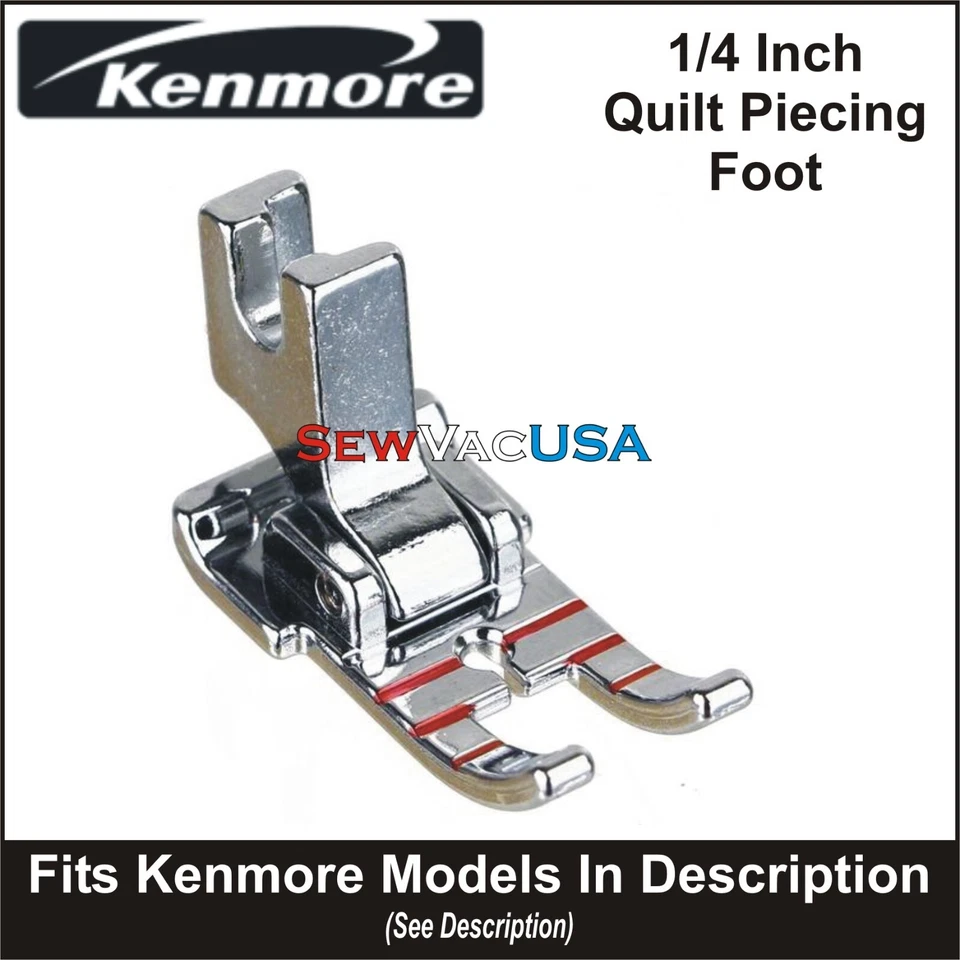 KENMORE 1/4 Inch Quilting Foot Fits All Low Shank Models Feet See Description - Image 1 of 1