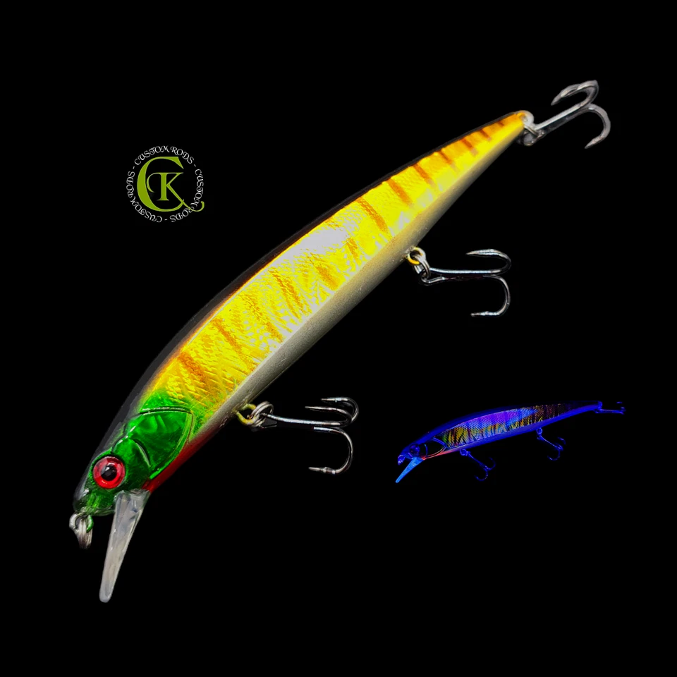 Twitchbait Wobbler Bait Swimbait Crankbait Night Kunstköder Zander Bait Barsch - Bild 1 von 1