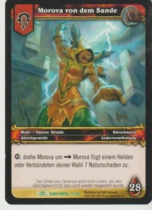 WoW World of Warcraft Dark Portal Morova von dem Sande #17 "Grüne Karte" Selten - Bild 1 von 2