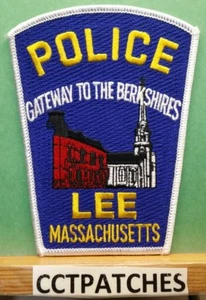 LEE, MASSACHUSETTS POLICE SHOULDER PATCH MA - Picture 1 of 2