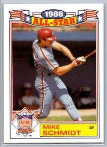 1986 Topps Commemorative All Stars Mike Schmidt #4 - Picture 1 of 2