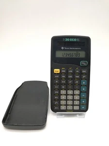 Texas Instruments TI 30 Eco RS Taschenrechner Schule Schwarz - Bild 1 von 2
