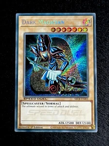 🔥YUGIOH • DARK MAGICIAN • SECRET RARE • SBCB-EN001 • SPEED DUEL • NEART MINT🔥 - Picture 1 of 4