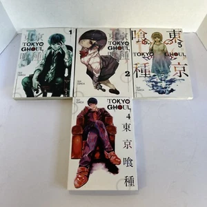 tokyo ghoul manga english vol. 1, 2, 3, 4 - Picture 1 of 2