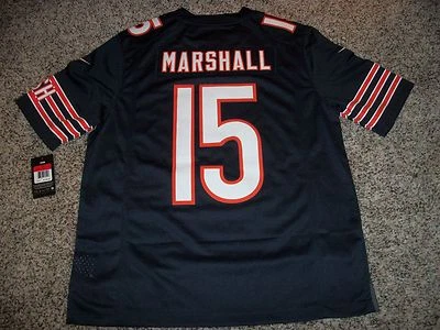 Camiseta deportiva Nike COSIDA EN EL CAMPO MEDIANA GRANDE XL 2XL de BRANDON MARSHALL nueva con etiquetas $150 para hombre Foto 1 de 3