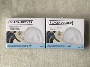(2 Pack) Genuine Black & Decker Replacement Pleated Hand Vacuum Filter VLPF10 - Picture 1 of 4