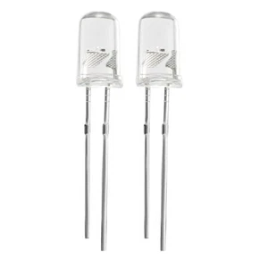 100 Stück 5mm Bunt Schnell Blinkend LED Diode Elektronik Ausstrahllicht 3-3,2 V - Bild 1 von 6