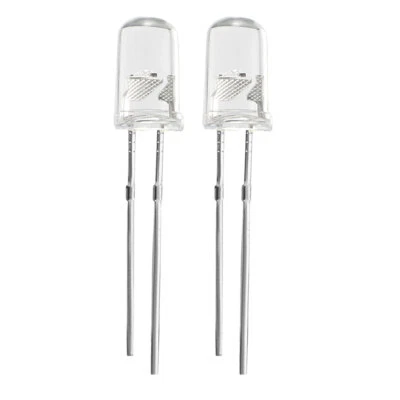 100 Stück 5mm Bunt Schnell Blinkend LED Diode Elektronik Ausstrahllicht 3-3,2 V - Bild 1 von 4