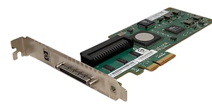 HP 439946-001 LSI Logic LSI20320IE PCI-E 4x SCSI Ultra320 LVD Controller Card - Picture 1 of 2