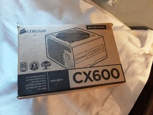 Corsair CMPSU-600CXV2UK V2. 0 Builder Serie 600 W Netzteil. Ref: CD_18  - Bild 1 von 7