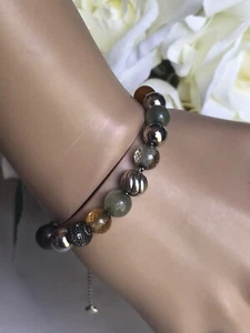 David Yurman Elements Armband edel facettierte Edelsteine & Diamant Silber Perlen - Bild 1 von 12