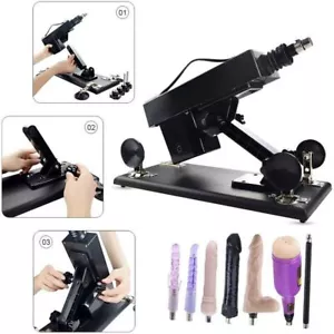 Sexmaschine Fickmaschine Liebesmaschine Dildo Set mit Zubehör Vibrator 🥵🍆😍 - Bild 1 von 9
