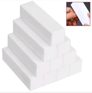 10 MATTONCINO BUFFER LIMA GRANA PER RICOSTRUZIONE UNGHIE MANICURE PEDICURE - Imagen 1 de 2