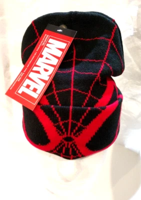 Marvel Comics Spider-Man Eyes  Winter Knit Cap Hat New OSFM - Image 1 of 3
