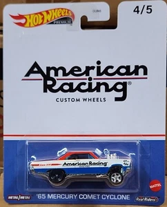 2023 Hot Wheels Premium American Racing Custom Wheels- ‘65 Mercury Comet Cyclone - Picture 1 of 8