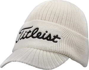 Titleist Visor Knit Cap Men's Golf HW1CVK-WT 22-23" New - Picture 1 of 1