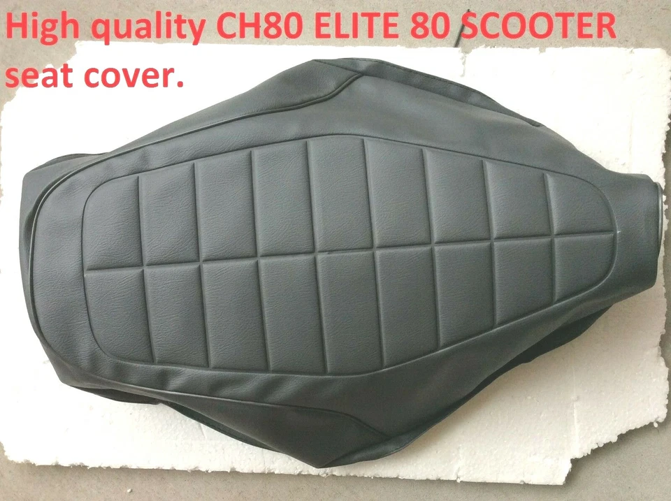 HONDA CH 80 CH80 ELITE 80 SCOOTER High Quality New GREY SEAT COVER 1985-2007 — 第 1/1 张图片