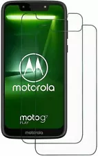 2x Motorola Moto G7 Play Displayschutz Panzerfolie Schutzglas Schutzfolie 9H