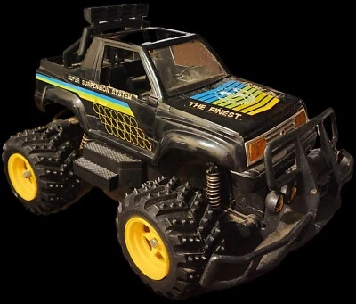 Vintage Radcon Off Road Jeep RC Truck Only Car 1/15 Scale The Finest FOR PARTS - Image 1 of 4