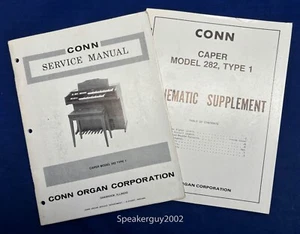 Original Conn Organ Service Manual / Caper 282 Type 1 - Picture 1 of 1