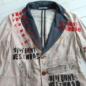 VIVIENNE WESTWOOD Jacket Size MED CUSTOMISED By Paul McNeil PUNK AMAZING UNIQUE - Picture 1 of 24