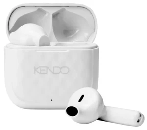 Bluetooth Kopfhörer KENDO In Ear Kopfhörer TWS 22EXW weiß Musik Earphones - Bild 1 von 5