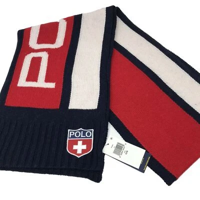 [PC0641-411] Mens Polo Ralph Lauren Colorblock Ski Scarf - Image 1 of 4