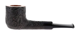 Pipe Castello OLD ANTIQUARI KK dark sandblasted shape billiard - Picture 1 of 10