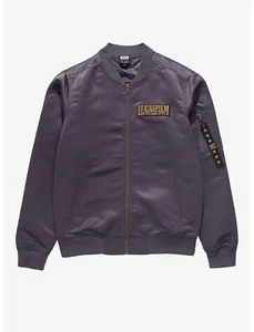Lucas film 50th Anniversary Star Wars Bomber Jacket Her Universe Exclusive - Picture 1 of 5