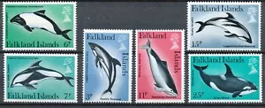 FALKLAND ISLANDS 1980 - DOLPHINS AND PORPOISES ( Killer Whale/Dusky Dolphin) 80 - Picture 1 of 1