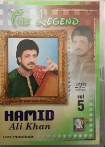 The Legend Hamid Ali Khan King Of Ghazal Vol 5 - Pakistani Music DVD - Imagen 1 de 2