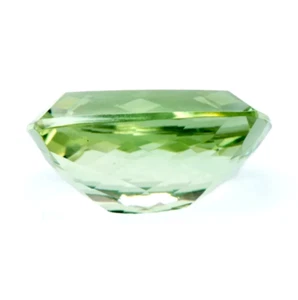 Prasiolite Quartz (26.66 Cts) -Fancy Green-(GIT Certified)-Natural Gemstone - Picture 1 of 5