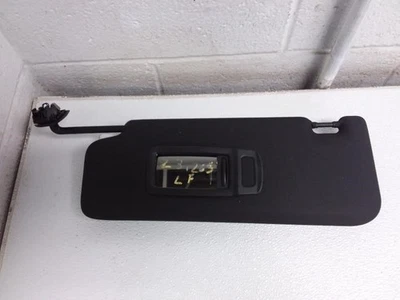 BMW X3M 2020 lado izquierdo del conductor parasol de vinilo negro con espejo retrovisor iluminado OEM Foto 1 de 4