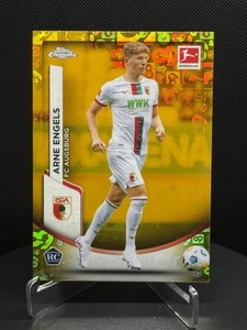 Arne Engels RC  - Topps Bundesliga Chrome 23/24 - Gold Refractor - FC Augsburg - Bild 1 von 2