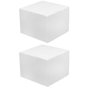 2 Count Modeling Foam Blocks Sculpting Foams Crafts - Picture 1 of 6