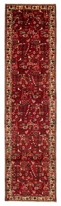 Vintage Hand-knotted Runner Rug 3'4" x 12'6" Traditional Wool Carpet - Picture 1 of 9