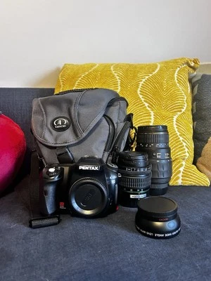 Kit de câmera digital Pentax K100D - Imagem 1 de 4