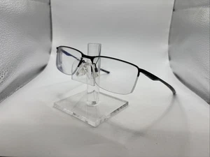 Gafas Oakley OX3218-0456 negro satinado 56/18 140 socket 5,5 para hombre con media montura - Imagen 1 de 23