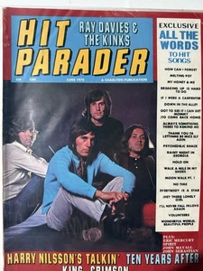 Hit Parader Magazine June 1970 Nilsson-King Crimson - Picture 1 of 1