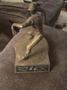 LEGENDS IN WEIGHTED .999 SILVER NOLAN RYAN LIMITED EDITION STATUE /5000 - Picture 1 of 4