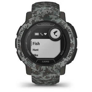 Garmin INSTINCT 2 CAMO EDITION Smartwatch Silicone Black GPS 45mm 010-02626-03 - Picture 1 of 4
