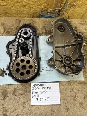 Polaris RMK 700 2006 montaje de caja de cadena con engranajes 401 Foto 1 de 4