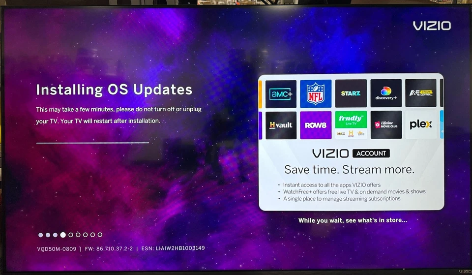 VIZIO 50" CLASS QUANTUM 4K QLED HDR SMART TV (VQD50M-08) - BLACK - Image 1 of 1