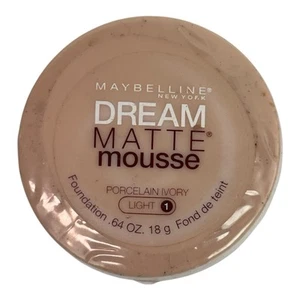 Maybelline Dream Matte Mousse Foundation Porcelain Ivory Light 1 - Picture 1 of 5