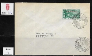 PHT_394. TRIEST FTT. FDC w. 1948 RICOSTRUZIONE PONTE BASSANO. Scott 33 - Bild 1 von 1