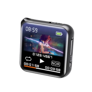 1.5" Screen Portable MP4 MP3 Touch Screen HiFi Music Player FM Radio Alarm Clock - Picture 1 of 27