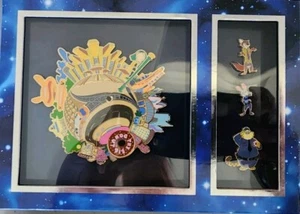 D23 Expo 2024 Disney Pin MOG WDI The World Of Zootopia Judy Nick Box Set LE 400 - Picture 1 of 1