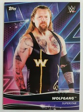 Wolfgang #133 - Topps WWE Superstars 2021 Trading Card Superstar Roster Base