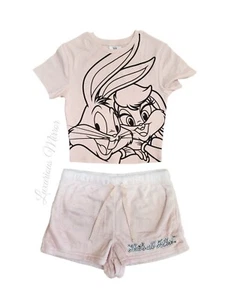 Conjunto de pijama difuso Looney Tunes para mujer acogedor personaje chic 2 piezas talla XS NUEVO - Imagen 1 de 4